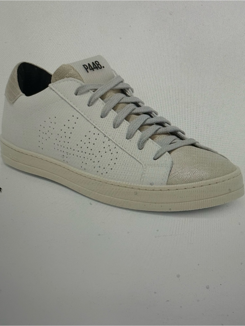 P448 Women’s Wave John Sneakers Low-Top Sneakers White/Gray Size 40 9.5-10